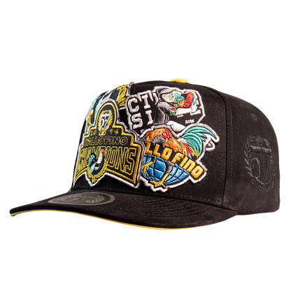 Patch Gallos Finos Black & Yellow