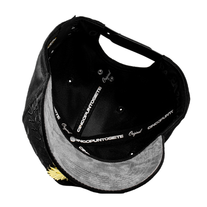 Metal Gold Granade Black & Grey