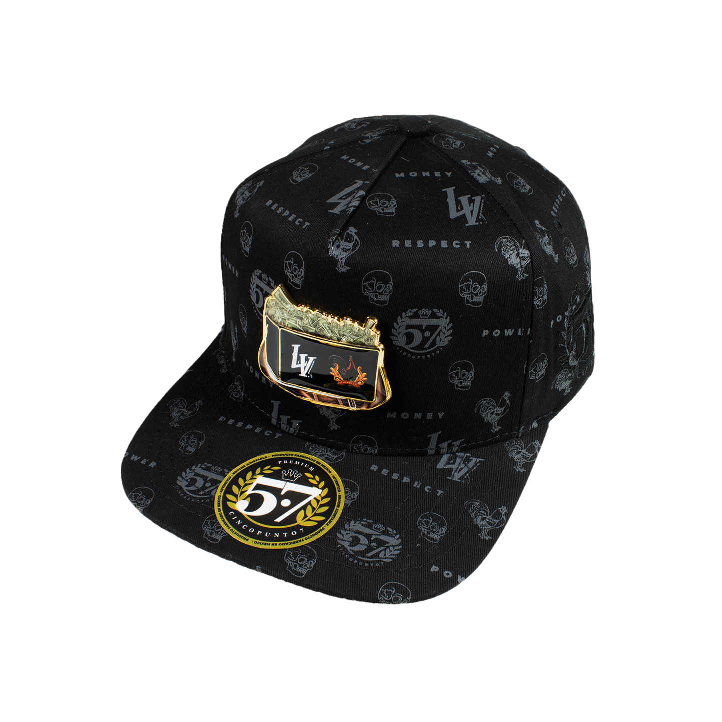 Gorra Money Bag LV Black cincopunto7