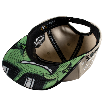 Gorra High life beige