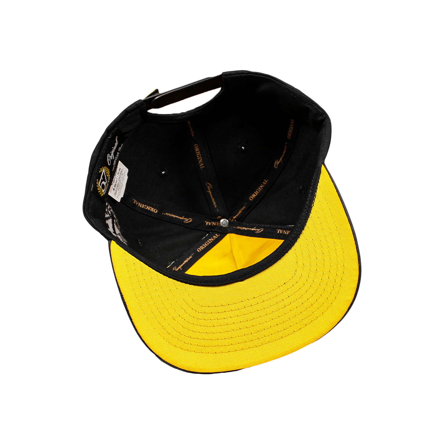 Gorra Vagancia Béisbol Prémium Black/Yellow