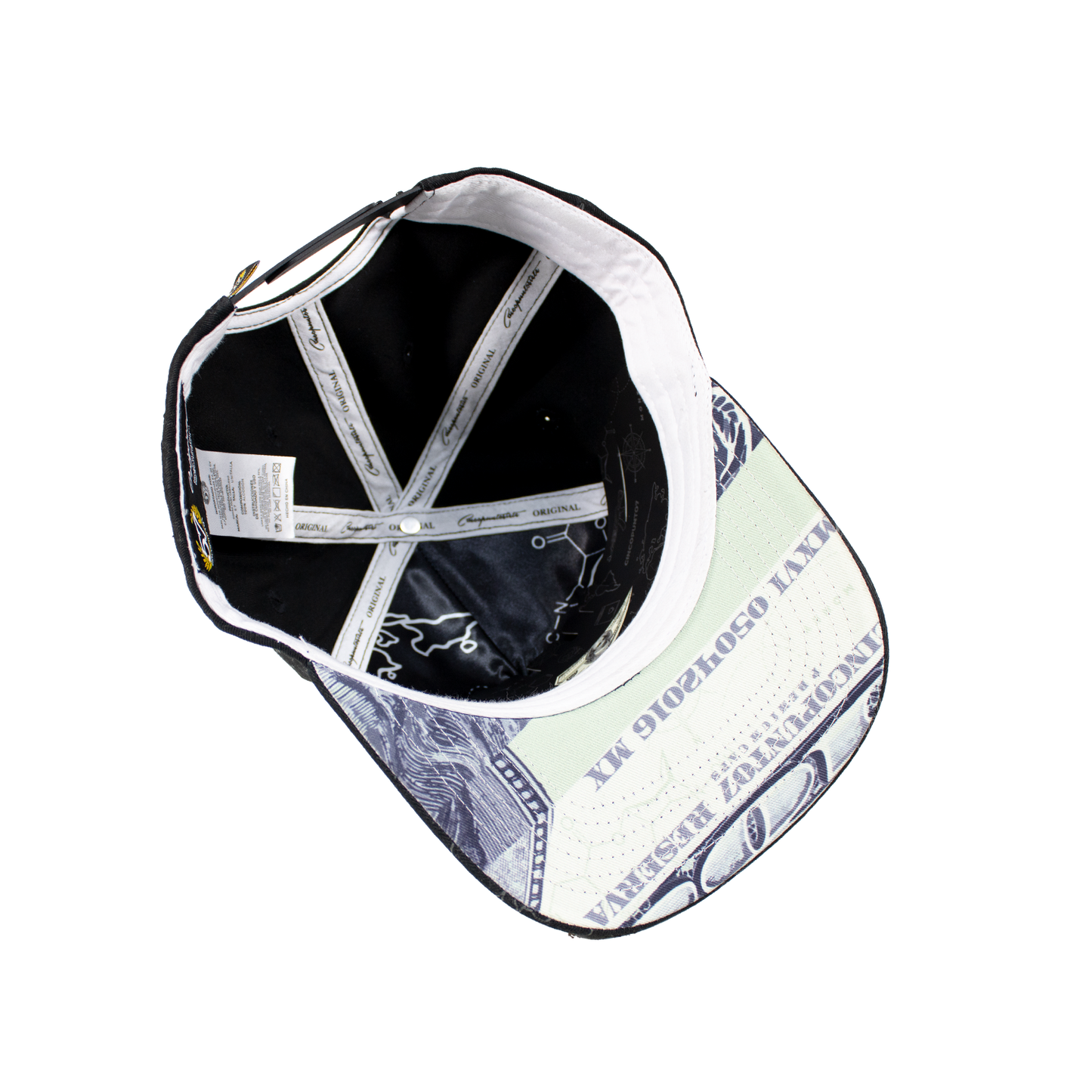 Paper Plane Full Print Black