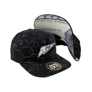 Paper Plane Full Print Black