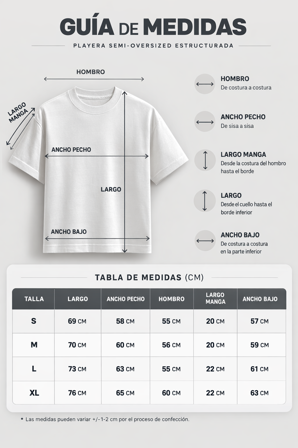 T-shirt Desde la nada club