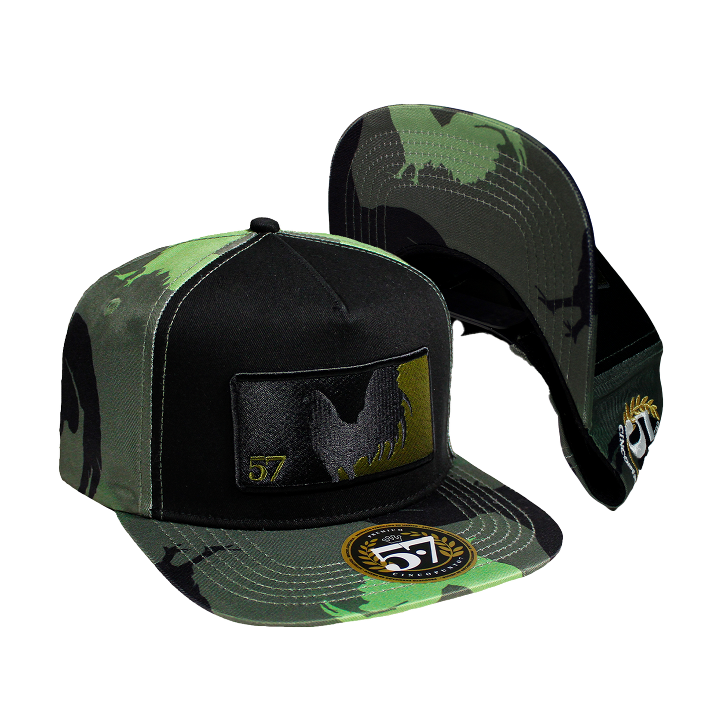 Gallo Beisbol Rooster Black And Green