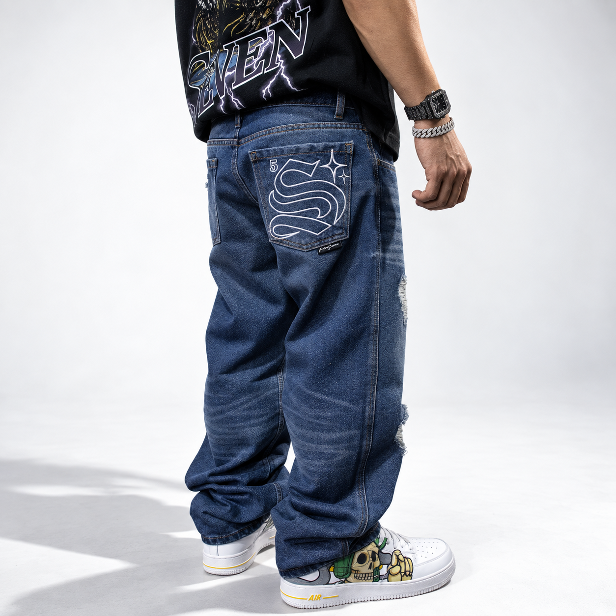 Jeans FVSVN Dark Blue Straight