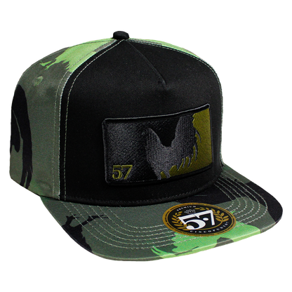 Gallo Beisbol Rooster Black And Green