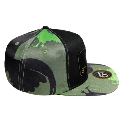 Gallo Beisbol Rooster Black And Green