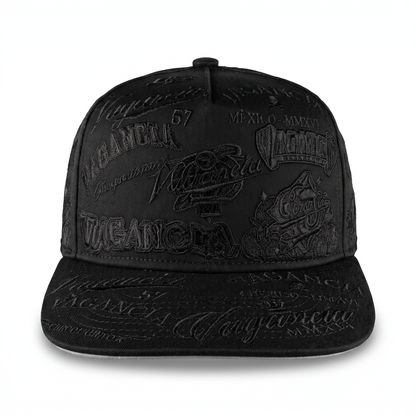 Gorra Vagancia Full Embroidery total Black