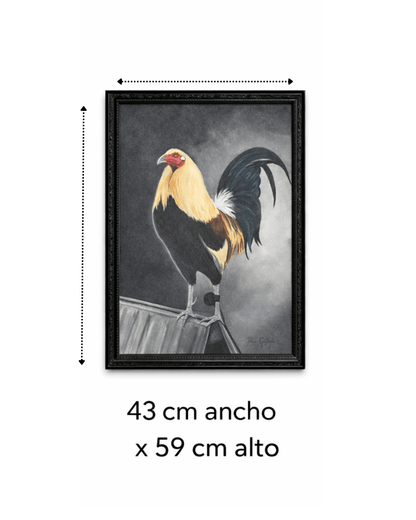 Cuadro Gallo Champion (Edición Especial) - Cincopunto7