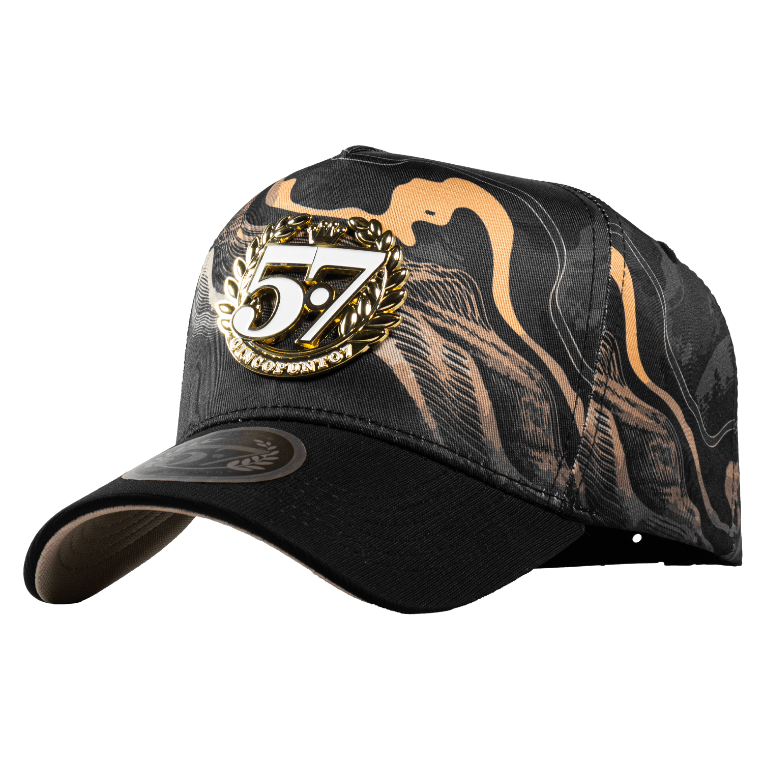 Emblema 5.7 Gold Black & Gold - Cincopunto7