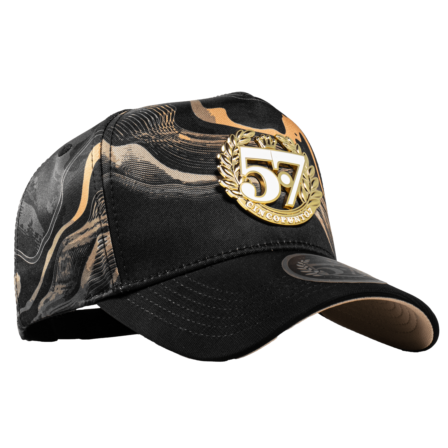 Emblema 5.7 Gold Black & Gold - Cincopunto7