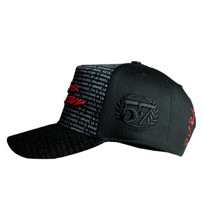 Five Seven Letters Black & Red - Cincopunto7