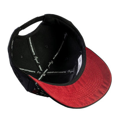 Five Seven Woman Vintage Black & Red - Cincopunto7