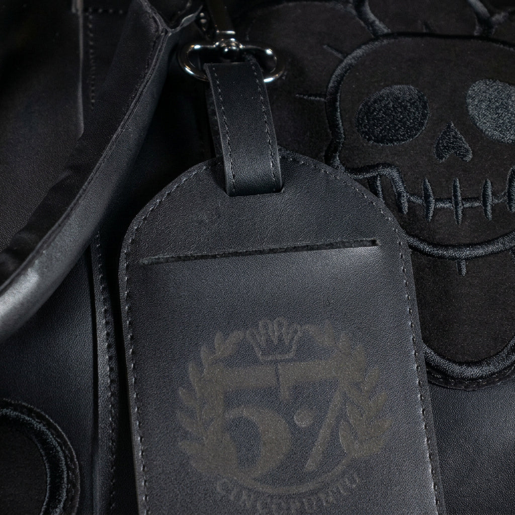 Sidebag Flower Skull Extra Grande