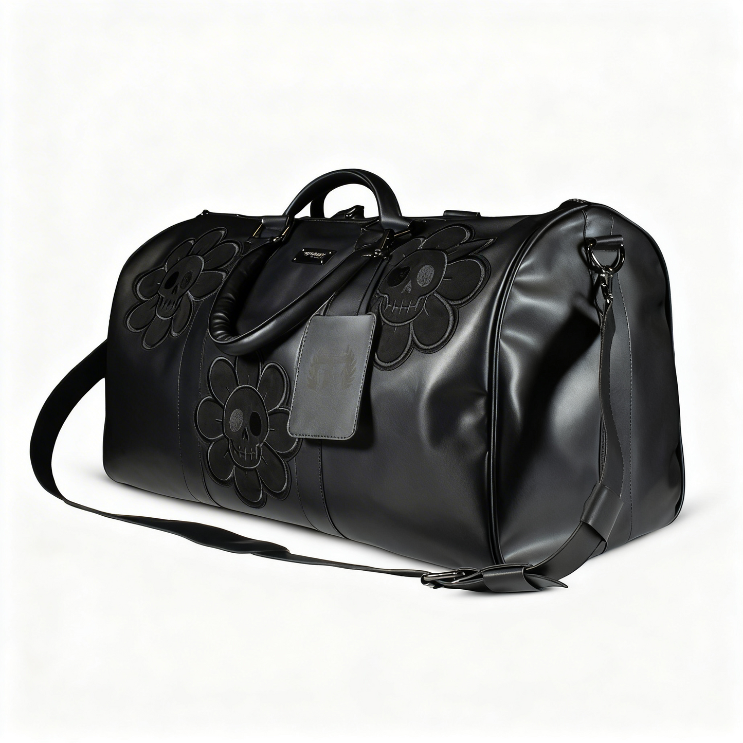 Sidebag Flower Skull Extra Grande