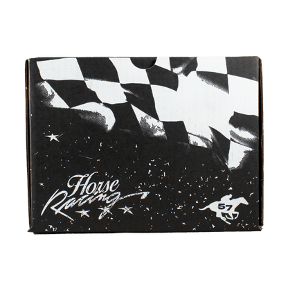 Full set Horse Racing (caja cubre polvo y llavero) - Cincopunto7
