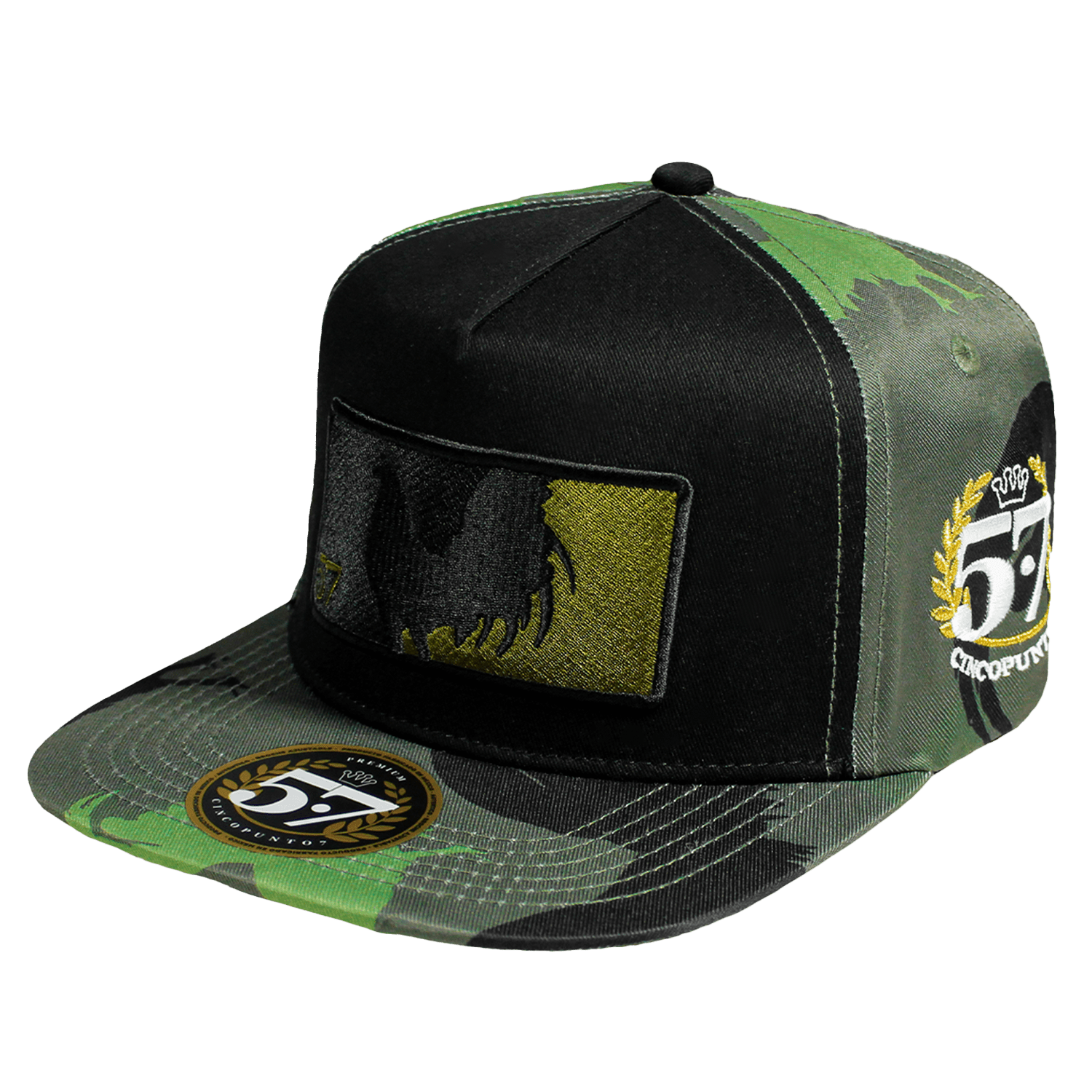 Gallo Beisbol Rooster Black And Green - Cincopunto7
