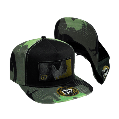 Gallo Beisbol Rooster Black And Green - Cincopunto7