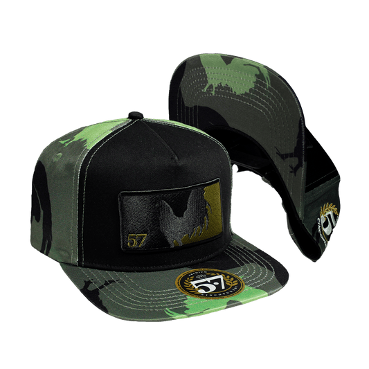 Gallo Beisbol Rooster Black And Green - Cincopunto7