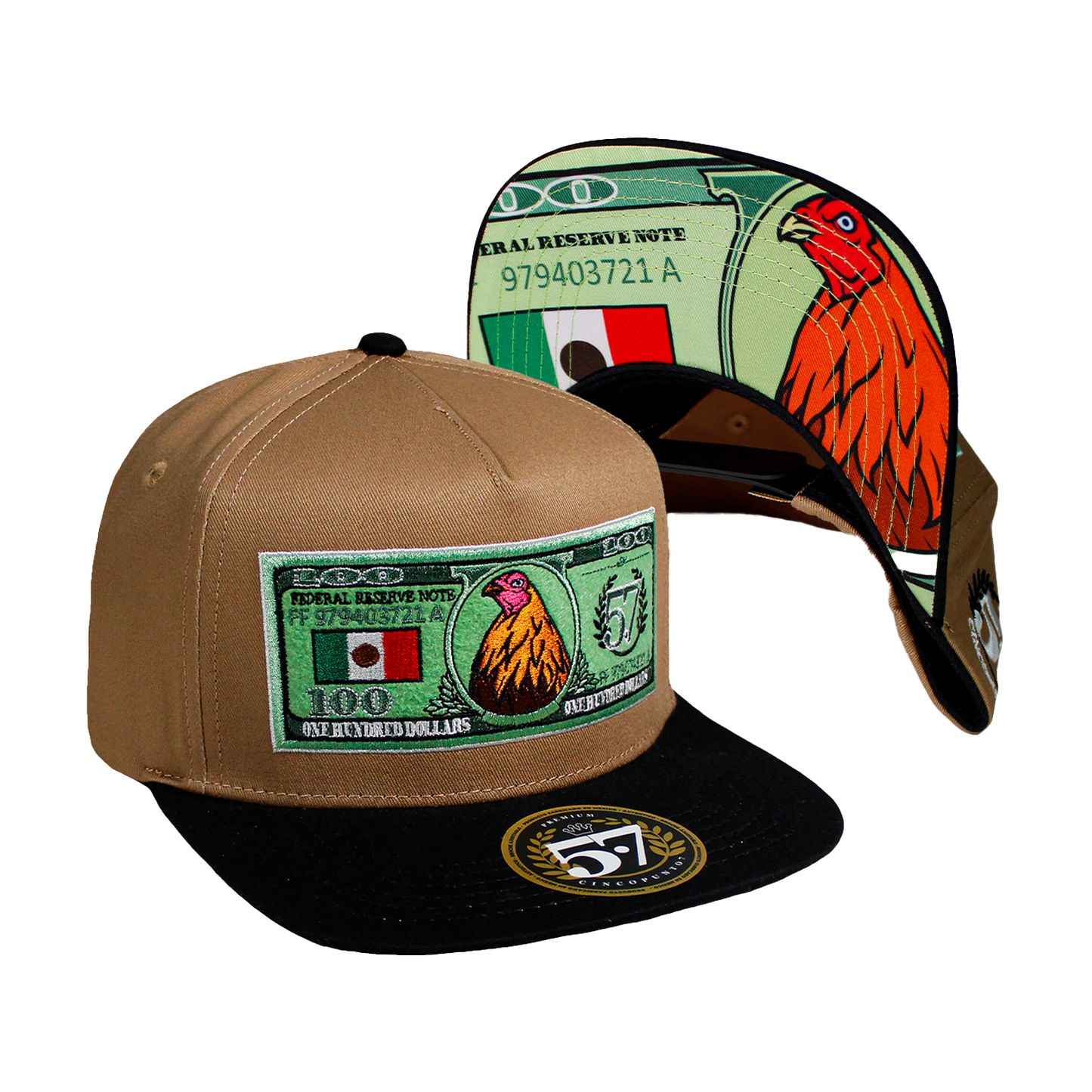 Gallo Dólar Caki - Cincopunto7