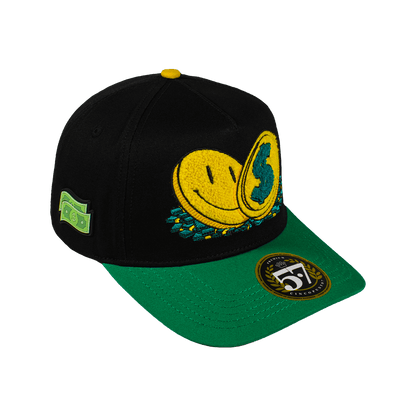 Good Lucky Black & Green Curva - Cincopunto7