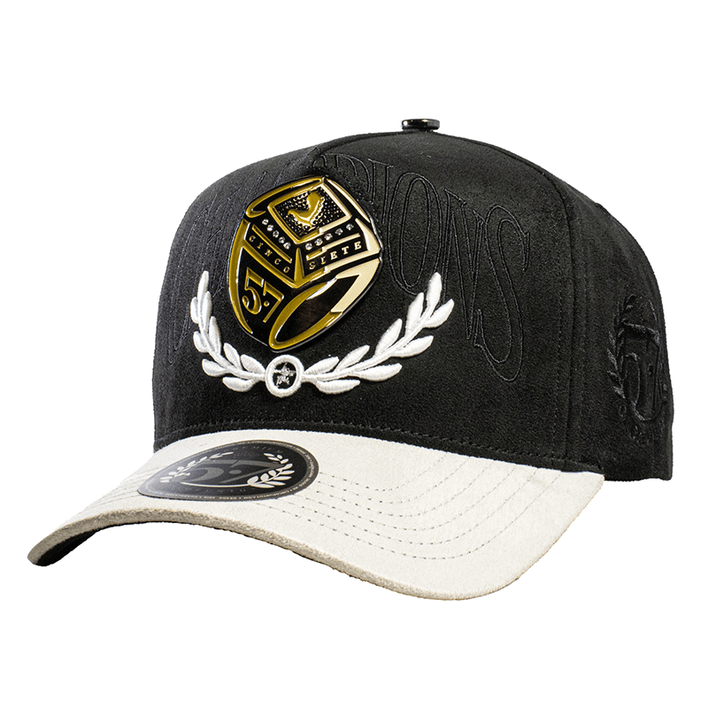 Gorra Anillo de Gallo 57 Black/Grey - Cincopunto7
