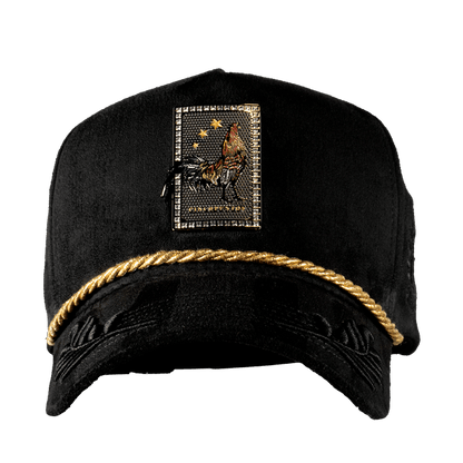 Gorra Carta Gallo Guirnaldas Black - Cincopunto7