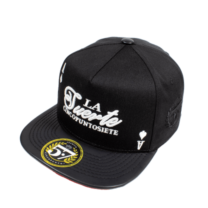 Gorra La Suerte Premium black cincopunto7 - Cincopunto7