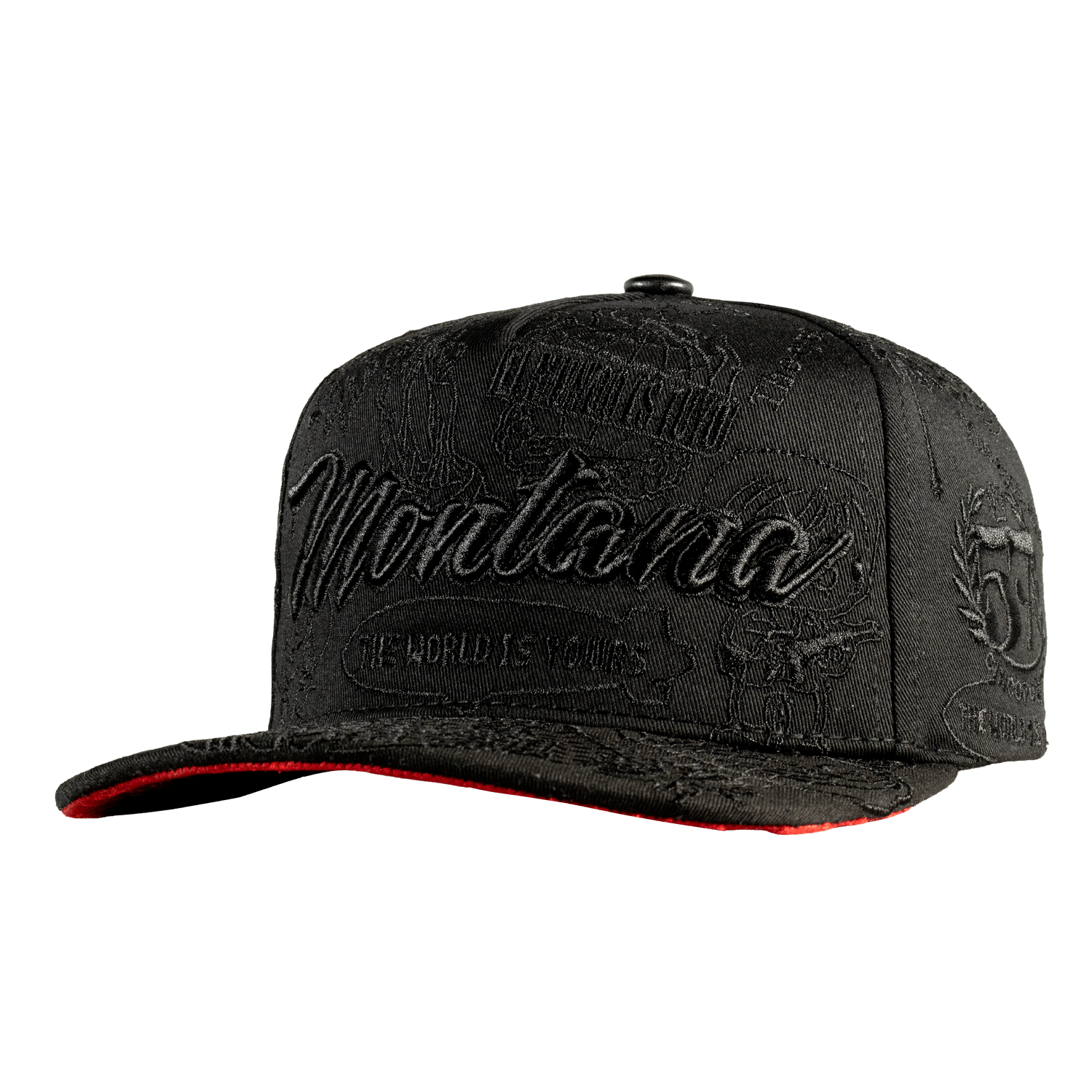 Gorra Montana bordado full Black, Edición Especial - Cincopunto7