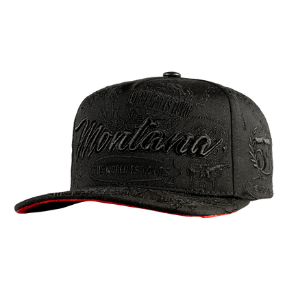 Gorra Montana bordado full Black, Edición Especial - Cincopunto7