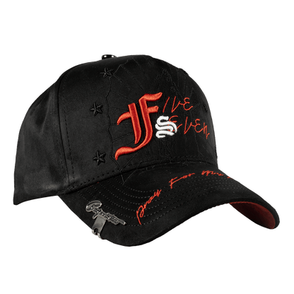 Gorra PRAY FOR MY FAMILY Black premium - Cincopunto7