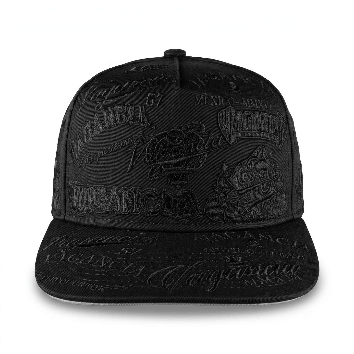 Gorra Vagancia Full Embroidery total Black - Cincopunto7