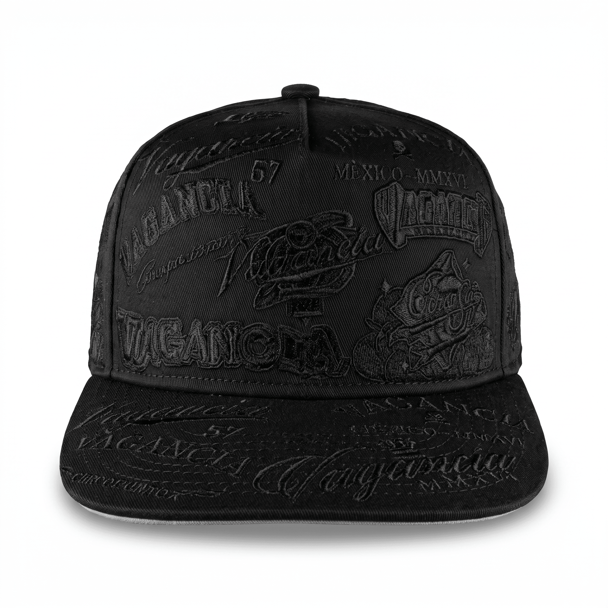 Gorra Vagancia Full Embroidery total Black - Cincopunto7