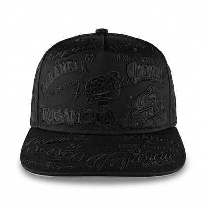 Gorra Vagancia Full Embroidery total Black - Cincopunto7