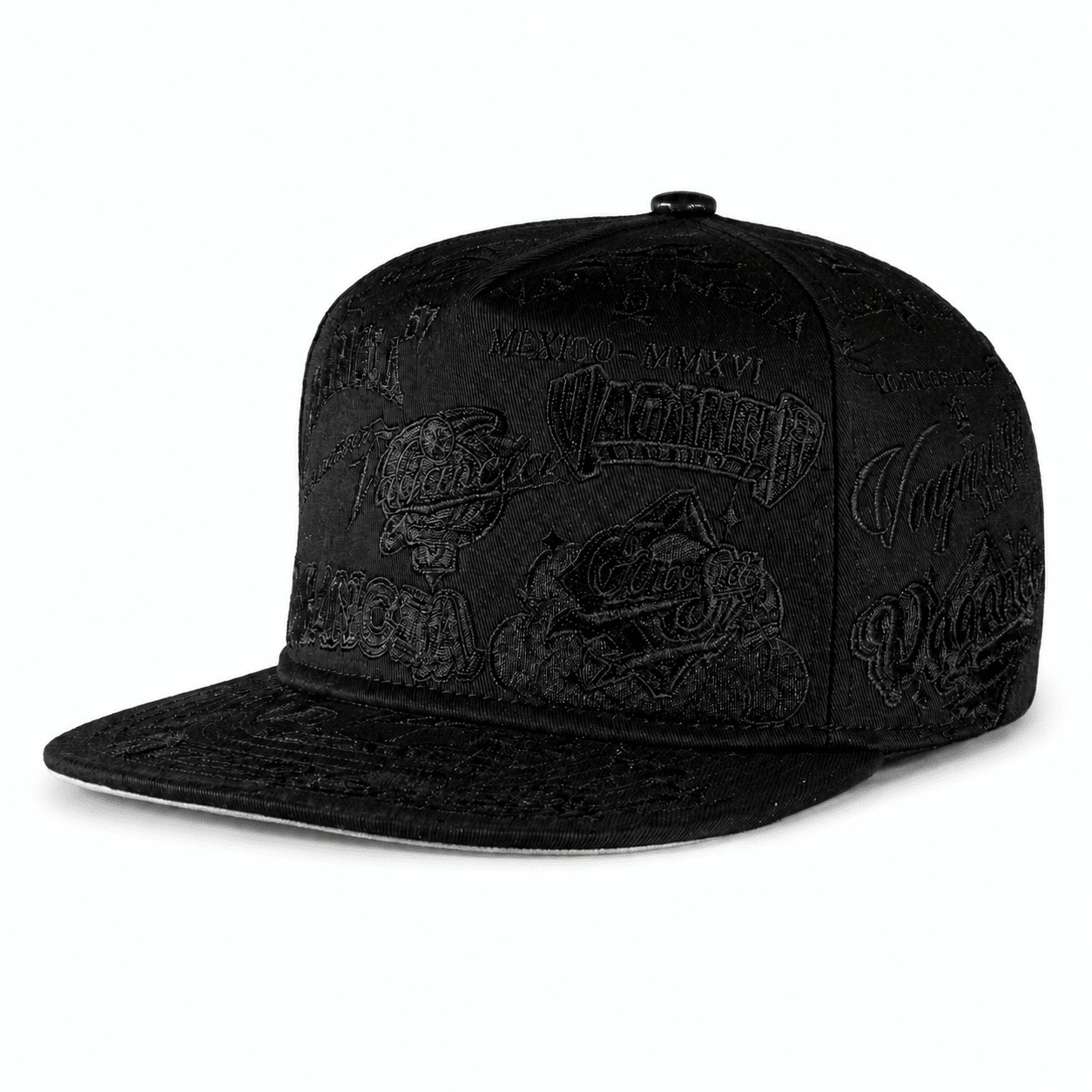 Gorra Vagancia Full Embroidery total Black - Cincopunto7