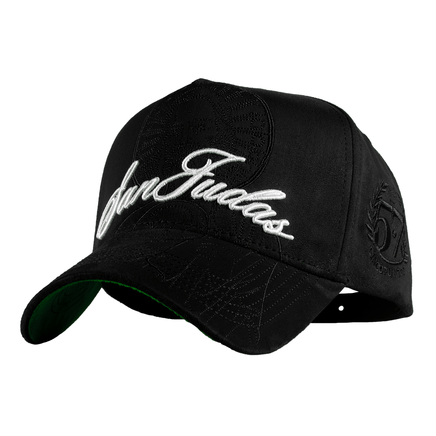 Gorras San Judas Blanca Black Premium - Cincopunto7