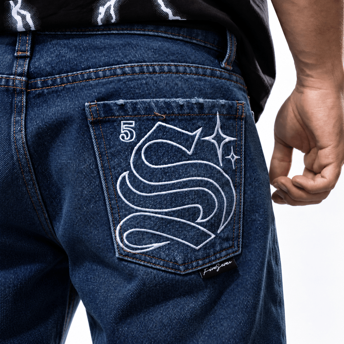 Jeans FVSVN Dark Blue Straight - Cincopunto7