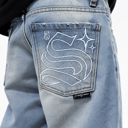 Jeans FVSVN Light Blue Straight - Cincopunto7