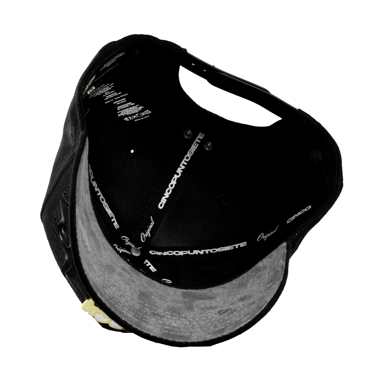 Metal Gold Savage Fangs Black & Grey - Cincopunto7