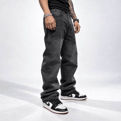 Pantalón de mezclilla FVSVN black Straight 28 - Cincopunto7