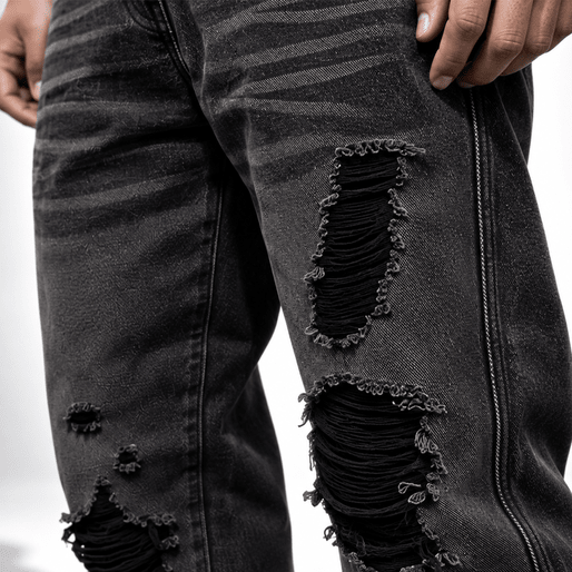 Pantalón de mezclilla FVSVN Dark Grey Straight 28 - Cincopunto7