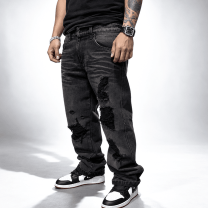 Pantalón de mezclilla FVSVN Dark Grey Straight 28 - Cincopunto7