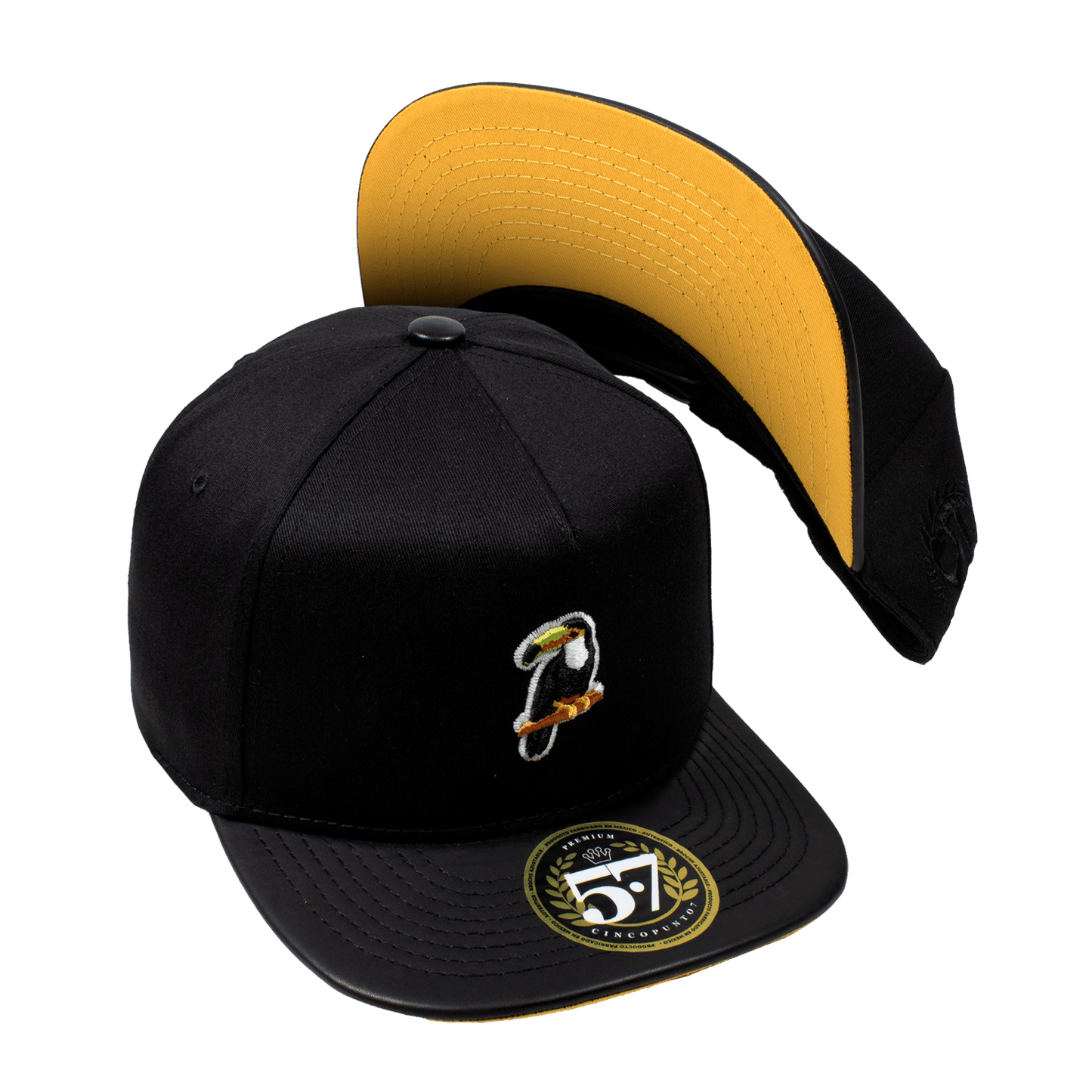 Parche Tucan Black/Yellow - Cincopunto7