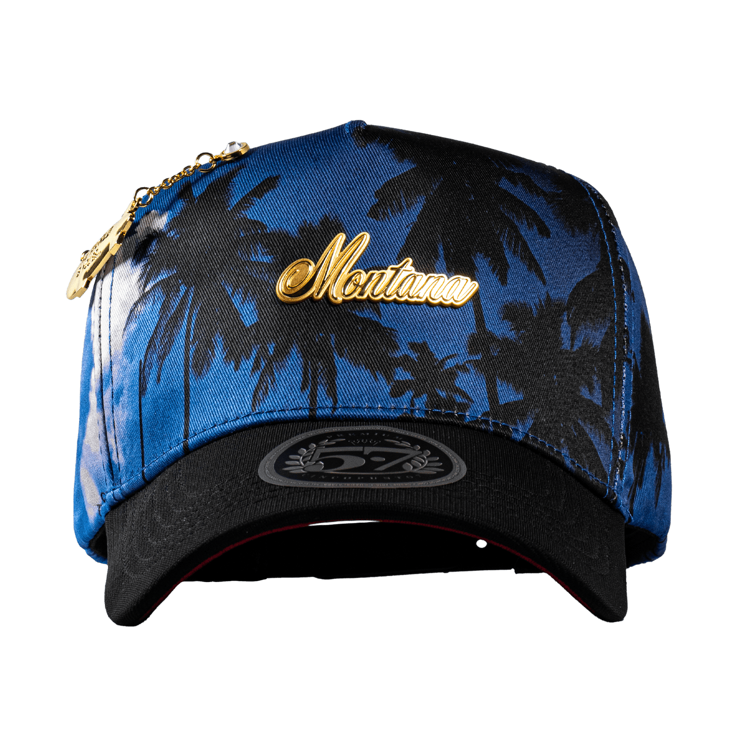 Placa Montana Palmeras Blue & Red - Cincopunto7