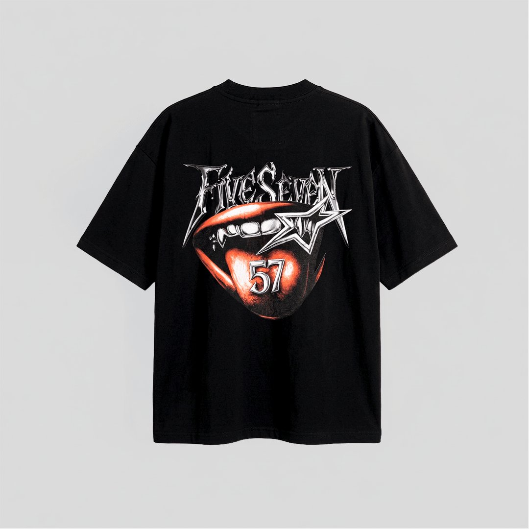 T- shirt Lips Star - Cincopunto7