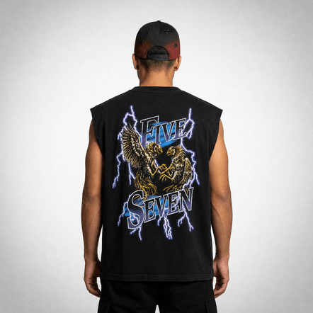 Tanktop Oversize Rooster Five