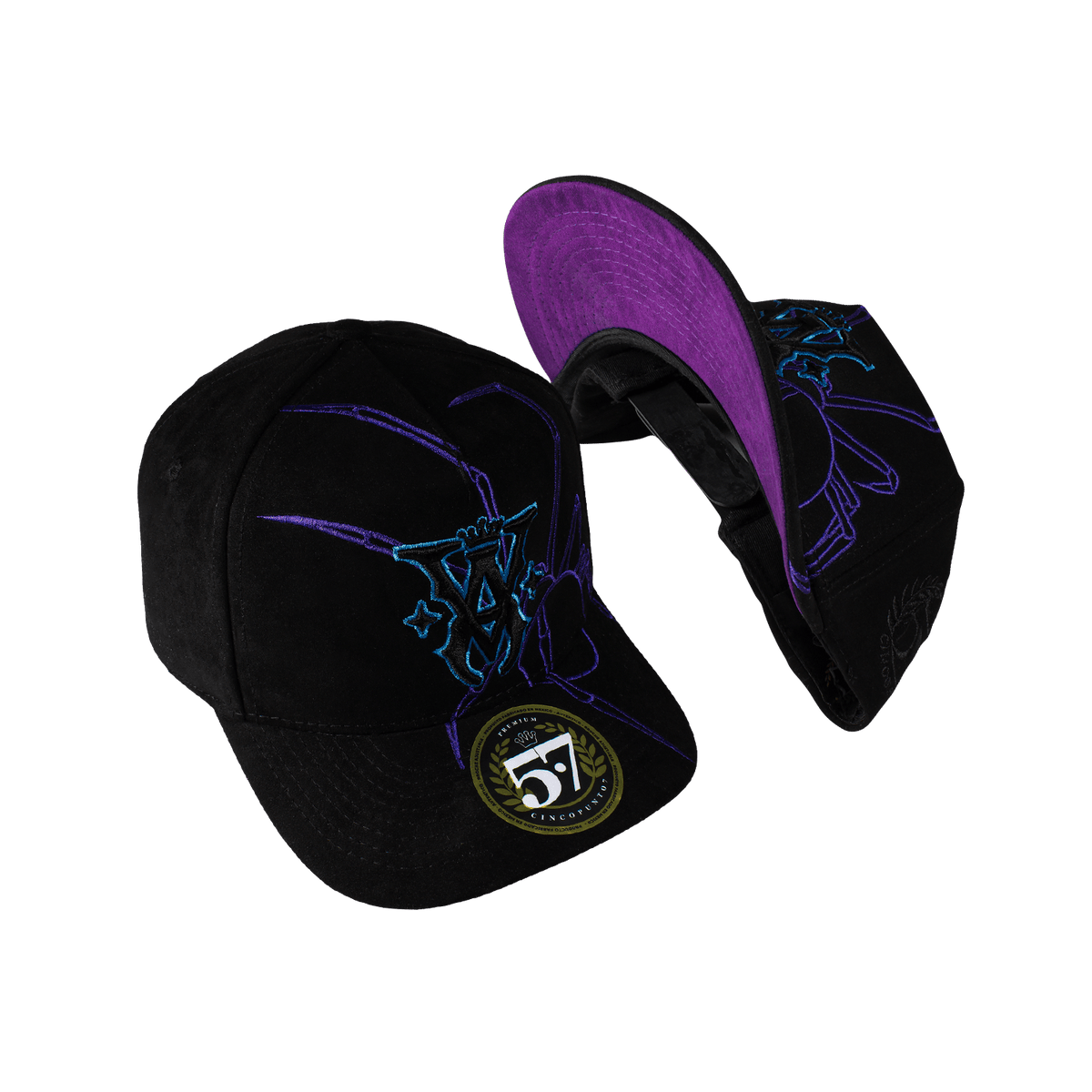 VA Spider Black & Purple - Cincopunto7