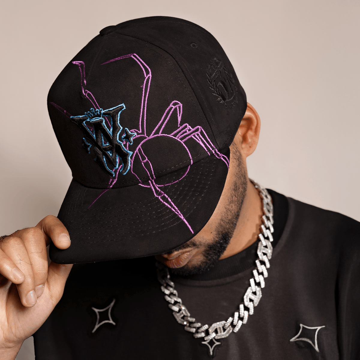 VA Spider Black & Purple - Cincopunto7