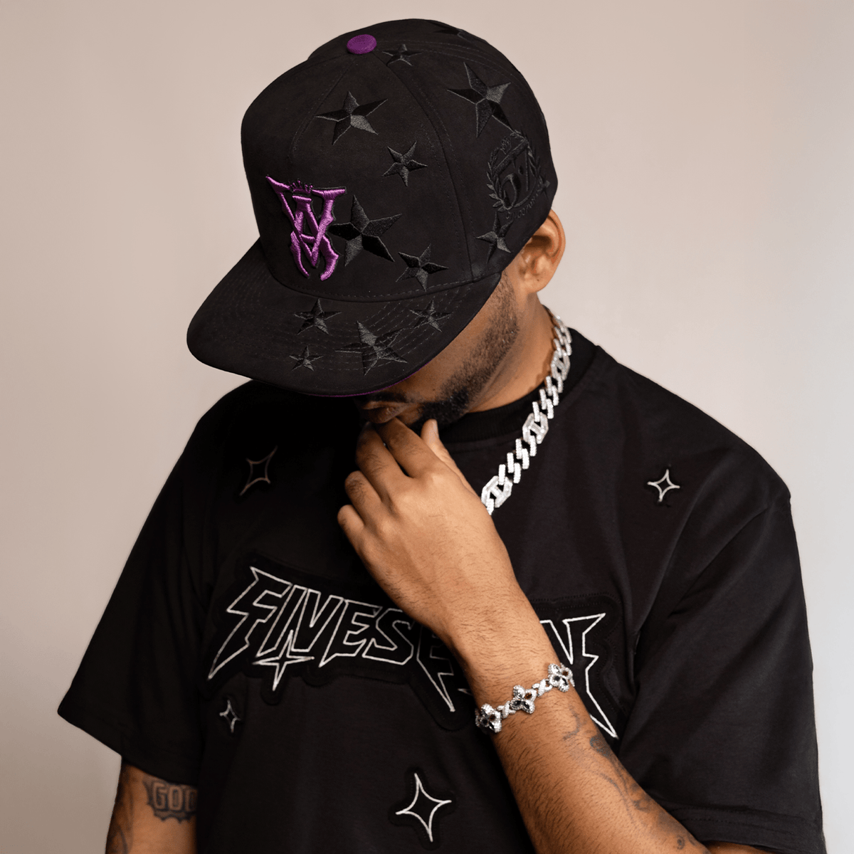 VA Stars Black & Purple - Cincopunto7
